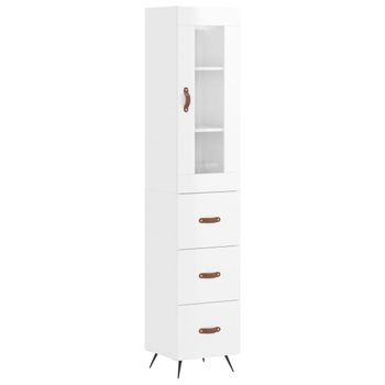 Mueble recibidor Zapatero con Perchero Gris+Blanco, FSR105-W+