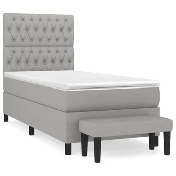 Cabecero De Cama Tapizado Carla 150x60 Blanco con Ofertas en