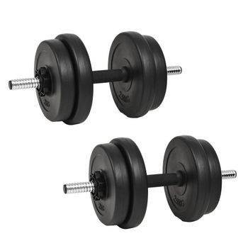 Mancuernas Con Discos 40 Kg Vidaxl