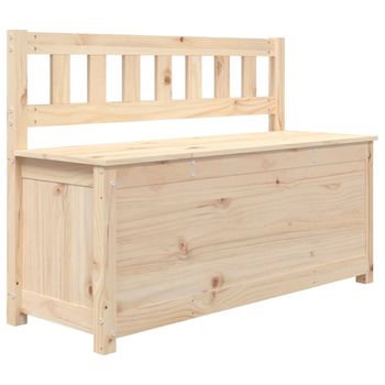 Banco zapatero apilable de madera de pino (30x75x25,9 cm)