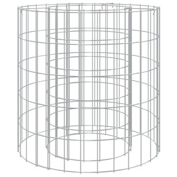 Brasero De Gaviones Hierro Galvanizado Ø50 Cm Vidaxl