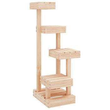 Árbol Rascador Para Gatos De Aglomerado Felpa Yute 61x41x96 Cm-pawhut con  Ofertas en Carrefour