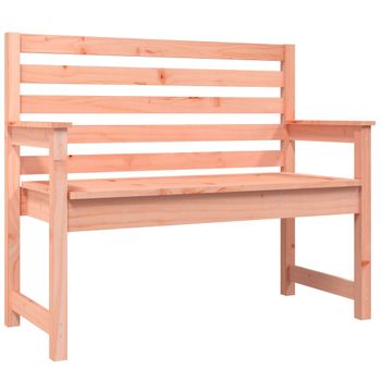 Banco De Jardín De Madera De Álamo 123x61x89,5 Cm-outsunny.natural con  Ofertas en Carrefour