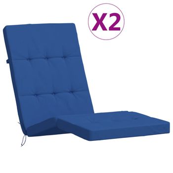 Cojin Tumbona Extra Largo Azul Comfort Seat