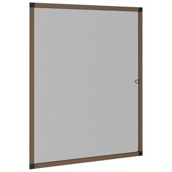 vidaXL Mosquitera magnética para ventanas blanco 100x120 cm