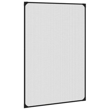 Mosquitera Magnética Para Ventanas Gris Antracita 80x120 Cm Vidaxl