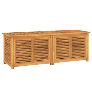 vidaXL Caja de almacenaje de jardín madera maciza acacia 60x50x58 cm