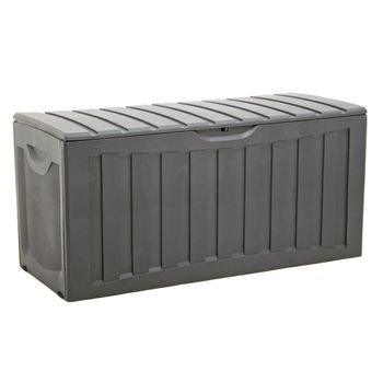 Caja De Almacenaje Polipropileno Negra 118x53x57 Cm Vidaxl