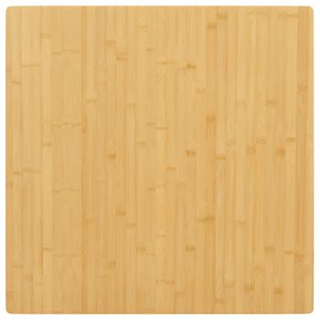 Tablero De Mesa De Bambú 90x90x2,5 Cm Vidaxl