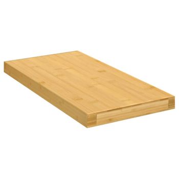 Estante De Pared De Bambú 40x20x2,5 Cm Vidaxl