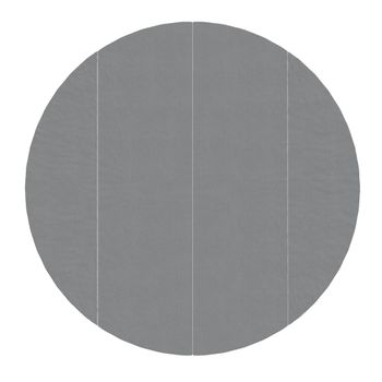 Tapiz De Suelo Piscina Geotextil De Poliéster Gris Claro Ø458cm Vidaxl