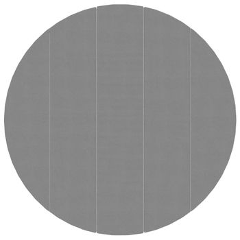 Tapiz De Suelo Piscina Geotextil De Poliéster Gris Claro Ø550cm Vidaxl