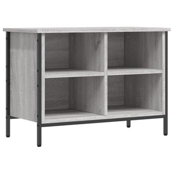 Mueble Zapatero Madera Contrachapada Roble Ahumado 32x35x92 Cm Vidaxl con  Ofertas en Carrefour