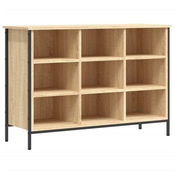 Zapatero De Madera Contrachapada Roble Marrón 54x34x183 Cm Vidaxl con  Ofertas en Carrefour