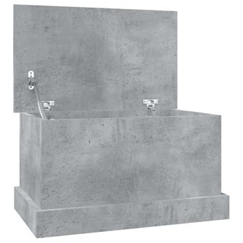 Baúl De Almacenaje Jardín Gris Oscuro Y Negro 230 L 96x53x57 Cm Vidaxl con  Ofertas en Carrefour