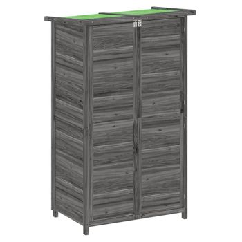 Armario Jardín Gardiun Kylie Gray 54x77x179 Cm De Madera con Ofertas en  Carrefour