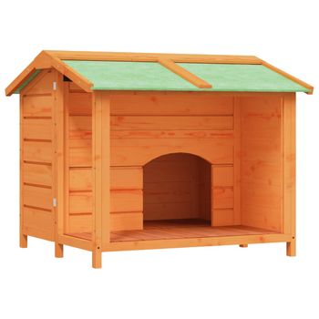 Ferplast caseta de madera para perros Baita, caseta madera, caseta madera  perros, casa madera para perros exterior