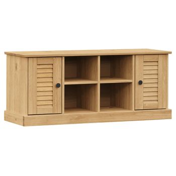 Banco Zapatero Vigo Madera Maciza De Pino 106x35x45 Cm Vidaxl