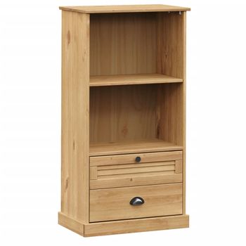 Librería Estantería Para Libros De Melamina Mdf 63x29,5x176cm-natural con  Ofertas en Carrefour