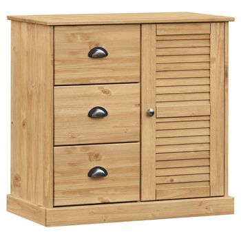 Mueble Con Cajones 60x30x75 Cm Madera Maciza De Mango Vidaxl con Ofertas en  Carrefour