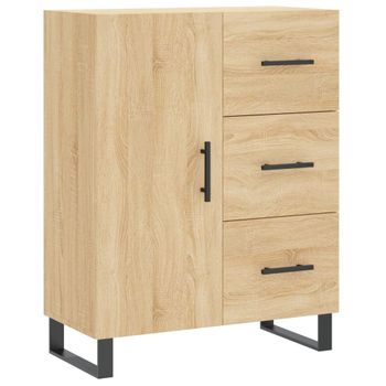 Aparador Recibidor Con Puerta Corrediza De Granero, Compartimento Abierto  Gabinete De Zapatos 80 X 35 X 89 Cm Natural Fsb65-n Sobuy Es con Ofertas en  Carrefour