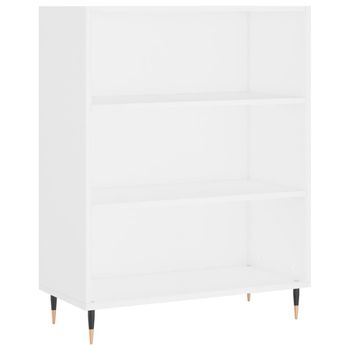 Estantería Librería De 6 Niveles De Mdf Homcom 60x21x162,5cm - Blanco con  Ofertas en Carrefour