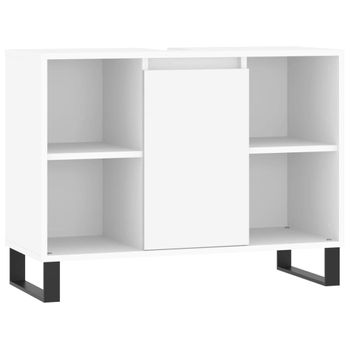 CONJUNTO MUEBLE BAÑO DAKOTA VELHO BLANCO 80 CM