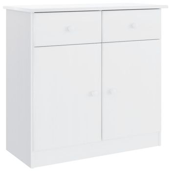 Arco Kommode mueble cómoda aparador salón 2 puertas 4 cajones blanco