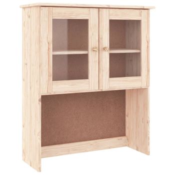 Armario Superior Para Tocador Alta Madera De Pino 77x30x92 Cm Vidaxl