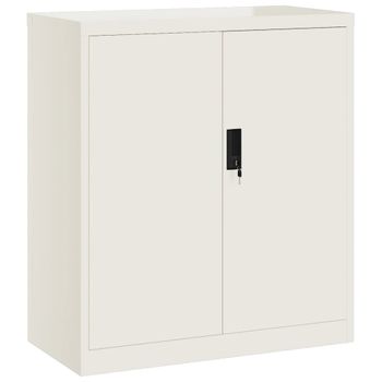 Armario archivador de acero blanco 46x62x102,5 cm - referencia Mqm