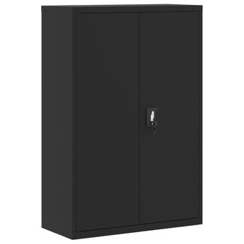 Armario Metálico De Estilo Industrial 90x40x180 Cm Negro Vidaxl con Ofertas  en Carrefour