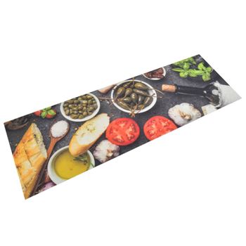 Alfombra Cocina Lavable Antideslizante Base Tpr Cubiertos 50x110cm con  Ofertas en Carrefour