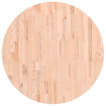 Tablero Redondo De Madera Maciza De Haya Ø30x4 Cm Vidaxl con Ofertas en  Carrefour