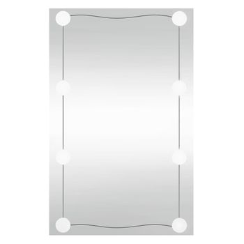 Espejo De Pared Ordona Redondo Aluminio Tamaño Ø 60 Cm - Champagne Plateado  [en.casa] con Ofertas en Carrefour