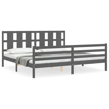 Cama Canapé Hidráulica Cuero Sintético Negro 180x200 Cm Vidaxl con Ofertas  en Carrefour