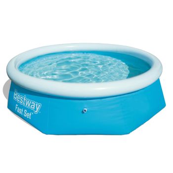 Piscina Inflable Redonda Fast Set 244x66 Cm Bestway