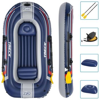 Set De Botes Inflables Hydro-force Treck X2 255x127 Cm Bestway