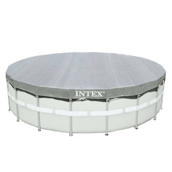 Cubierta De Piscina Redonda Deluxe 549 Cm 28041 Intex