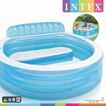 Piscina Inflable Swim Center Family Lounge Pool Intex