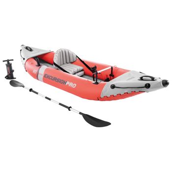 Kayak Inflable Excursion Pro K1 305x91x46 Cm Intex