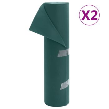 Cubierta Para Plantas 2 Rollos 70 G/m² 50x1,6 M Vidaxl