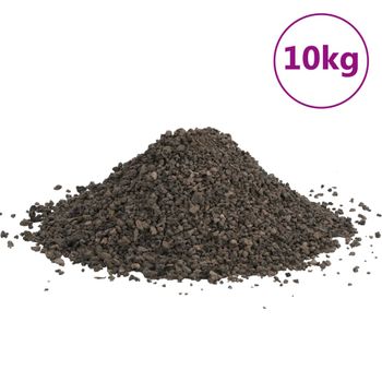 Grava De Basalto Negra 10 Kg 3-5 Mm Vidaxl