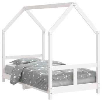 Cama Infantil Vimpeli Tipi Indio Bambú 90 X 200 Cm - Madera Natural  [en.casa] con Ofertas en Carrefour