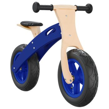 Bici sin pedales madera azul – Baby Voltereta