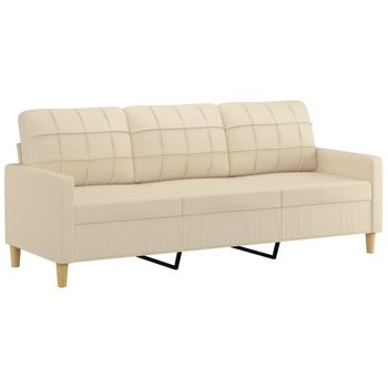 Sofá Relax 2 Plazas VENTE-UNIQUE Canby (Marrón - 133x90x95 cm)