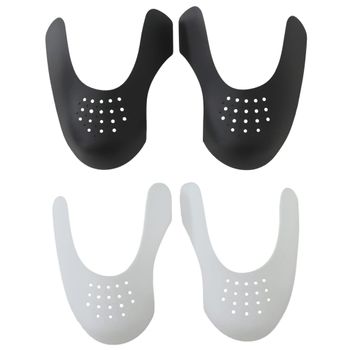 Protectores De Pliegues Para Zapatos 2 Pares Plástico Eu 41-47 Vidaxl