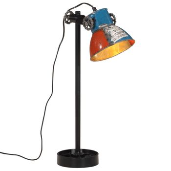 Lámpara De Escritorio De Colores 25 W E27 15x15x55 Cm Vidaxl