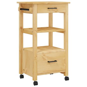 Carrito De Cocina Con Piso De Acero Bambú L66xp46xa91cm con Ofertas en  Carrefour