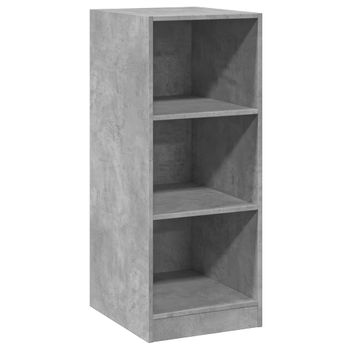 Armario De Madera De Ingeniería Gris Hormigón 48x41x102 Cm Vidaxl