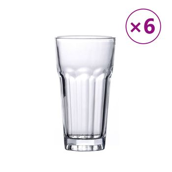 Vasos De Cerveza 6 Unidades 310 Ml Vidaxl